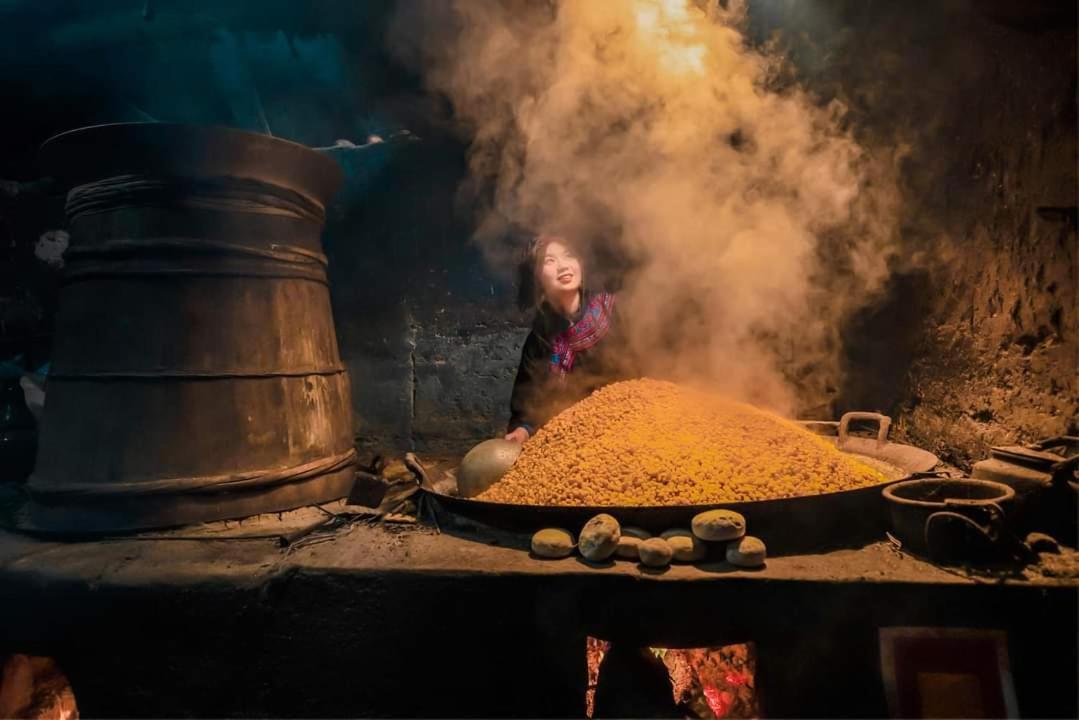 Flower Hmong Homestay Бак Ха Екстериор снимка